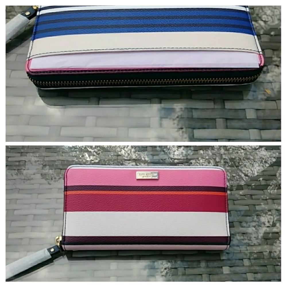 NWT Kate Spade Shore Street Berber Lacy wallet